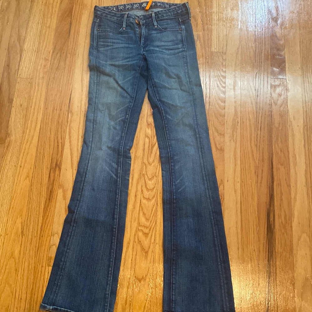 Earnest sewn jeans. Size 24